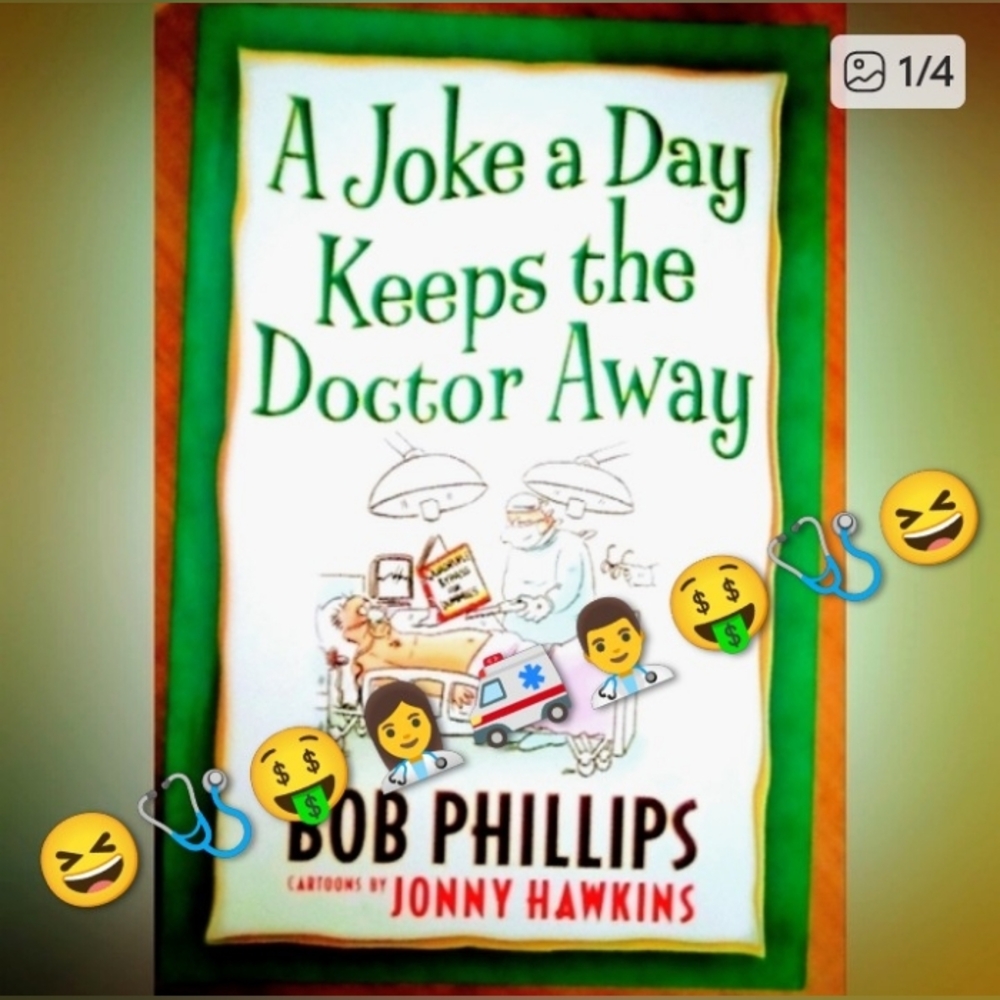 🩺A Joke A Day Keeps The Doctor Away Bob Phillips - Cartoons Jonny Hawkins